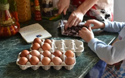 Rubber Egg Experiment for Kids
